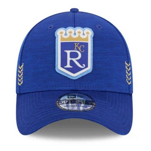 New Era Kids' Kansas City Royals 39THIRTY Clubhouse Stretch Fit Hat - Primary Image