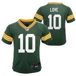 Nike Toddler Green Bay Packers Jordan Love #10 Game Jersey - Thumbnail 1 of 3