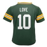 Nike Toddler Green Bay Packers Jordan Love #10 Game Jersey - Thumbnail 2 of 3