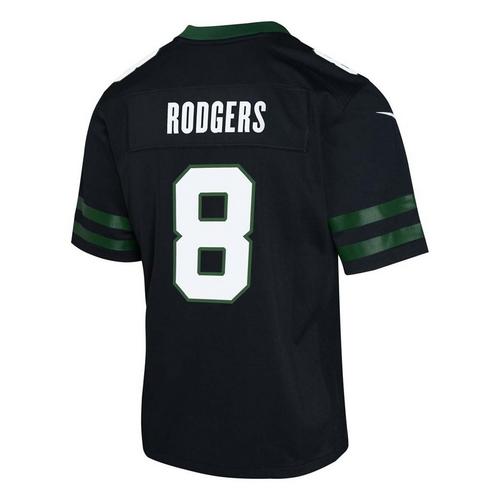 Nike Kids' New York Jets Aaron Rodgers #8 Alternate Jersey - Primary Image