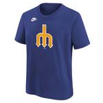 Nike Kids' Seattle Mariners Cooperstown T-Shirt - Thumbnail 1 of 2