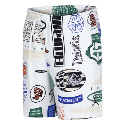 Kids' Jordan MJ Essentials AOP Fleece Shorts - Primary Image
