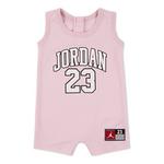 Baby Jordan Jumpman 23 Jersey Romper - Thumbnail 1 of 5