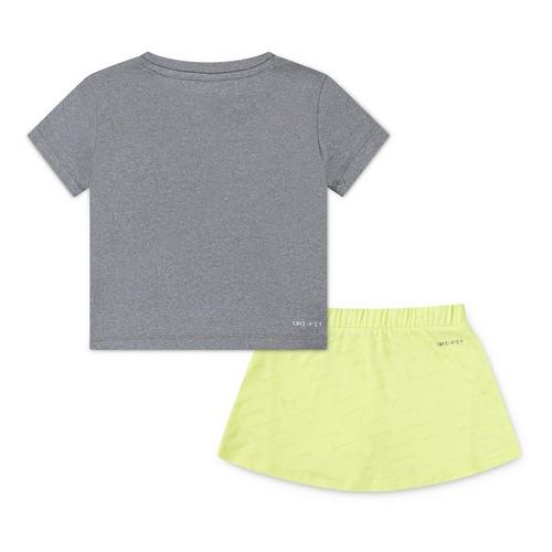Toddler Girls' Nike Swoosh Motion Mesh Scooter T-Shirt and Shorts Set - Primary Image