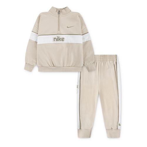 Toddler Girls' Nike E1D1 1/4 Zip Set - Primary Image