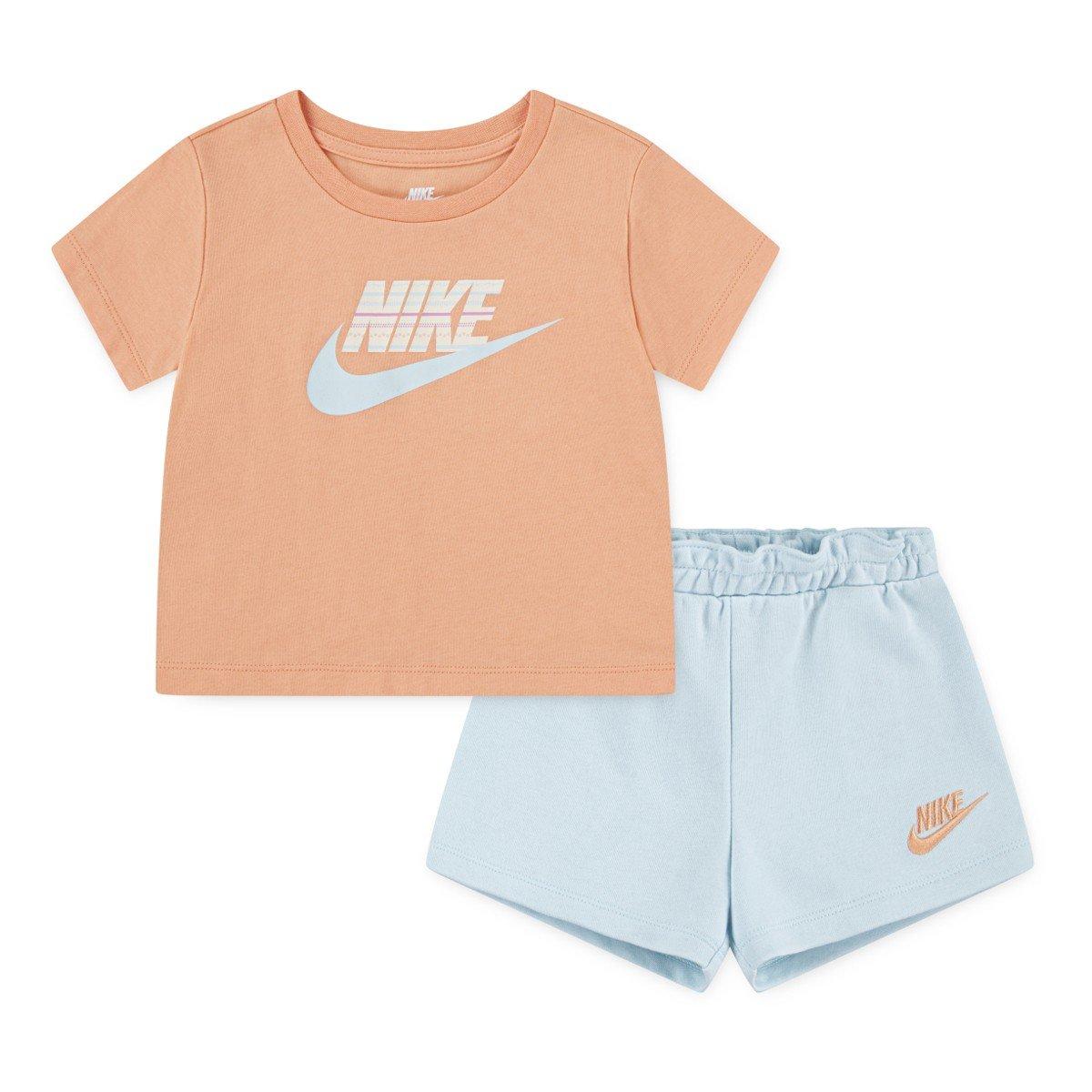 Toddler Girls' Nike Jersey Terry T-Shirt and Shorts Set