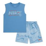 Toddler Nike Dri-FIT Rhythm Printed Tank Top and Shorts Set - Thumbnail 1 of 2