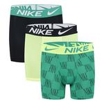 Boys' Nike Dri-FIT Micro Print 3 Pack Boxer Briefs - Thumbnail 1 of 3