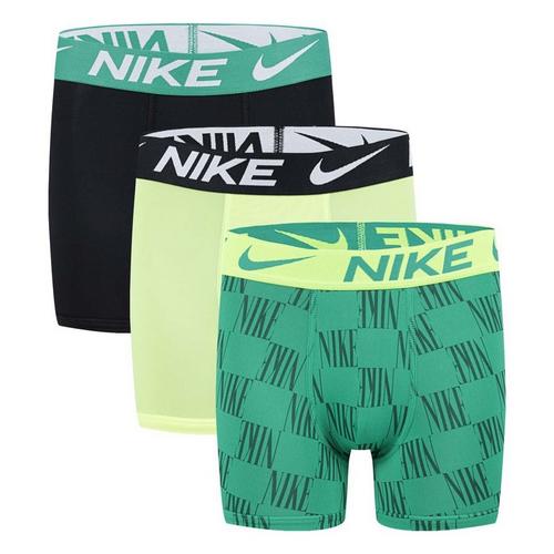 Boys' Nike Dri-FIT Micro Print 3 Pack Boxer Briefs - Primary Image