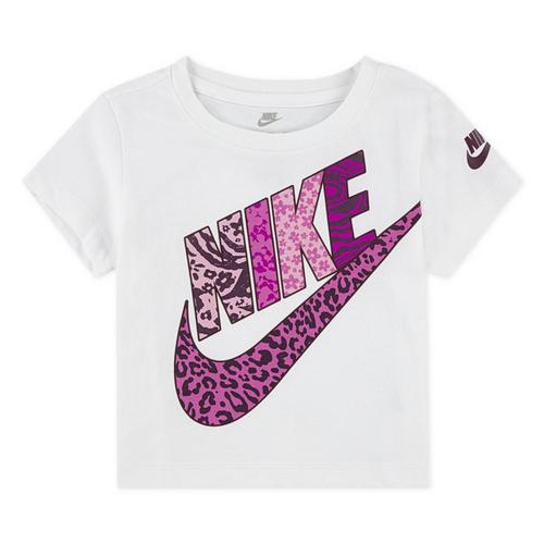 Toddler Girls' Nike Animal Print Futura T-Shirt - Primary Image
