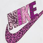 Toddler Girls' Nike Animal Print Futura T-Shirt - Thumbnail 3 of 4