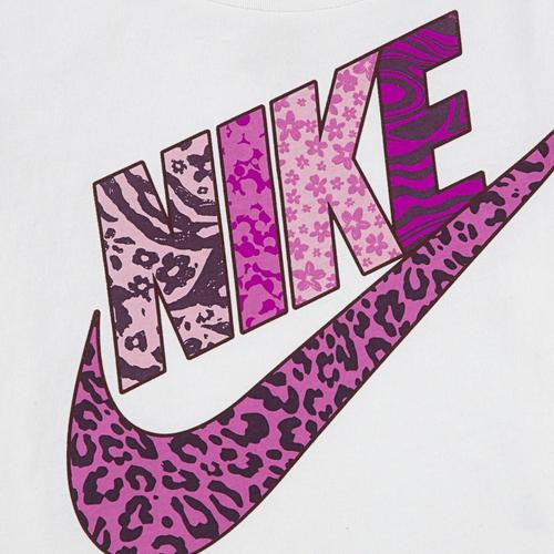 Toddler Girls' Nike Animal Print Futura T-Shirt - Primary Image