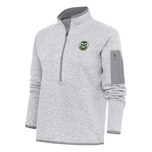 Antigua Women's Colorado State Rams Fortune Long Sleeve 1/4 Zip - Primary Image