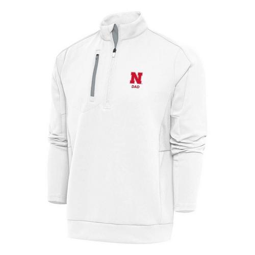 Antigua Nebraska Cornhuskers Dad Generation Long Sleeve 1/4 Zip - Primary Image