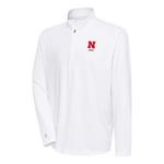 Antigua Nebraska Cornhuskers Dad Tribute Long Sleeve 1/4 Zip - Thumbnail 1 of 2