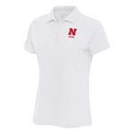 Antigua Women's Nebraska Cornhuskers Mom Legacy Pique Polo - Thumbnail 1 of 2