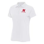 Antigua Women's Nebraska Cornhuskers Volleyball Legacy Pique Polo - Thumbnail 1 of 2