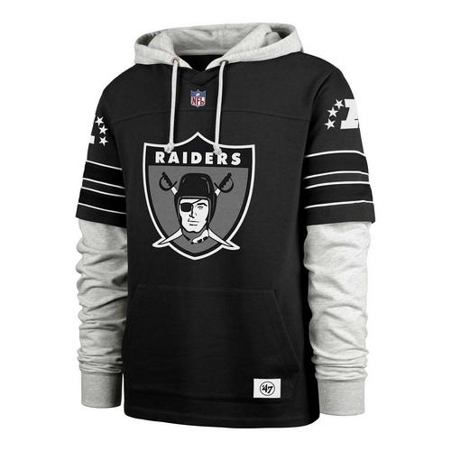 47 Brand Las Vegas Raiders Double Header Hoodie - Primary Image