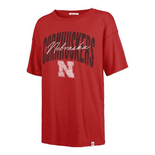 47 Brand Women's Nebraska Cornhuskers Muse Sadie T-Shirt - Primary Image