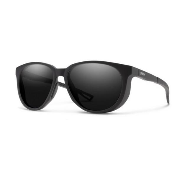 Men's Smith Seeker Polarized Sunglasses Matte Black/ChromaPop Polarized Black