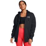 Women's Under Armour Icon Fleece Oversized Full Zip - Thumbnail 3 of 4