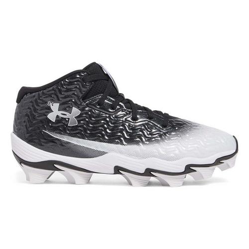 Big Boys' Under Armour Spotlight Hammer Jr. Molded Football Cleats - Primary Image