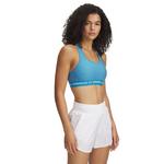 Women's Under Armour Heather Mid Crossback Sports Bra - Thumbnail 1 of 6