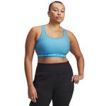Women's Under Armour Heather Mid Crossback Sports Bra - Thumbnail 2 of 6