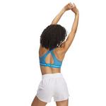 Women's Under Armour Heather Mid Crossback Sports Bra - Thumbnail 4 of 6