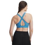 Women's Under Armour Heather Mid Crossback Sports Bra - Thumbnail 5 of 6