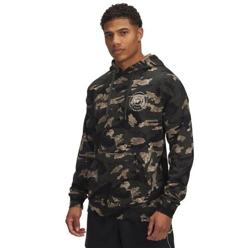 Men's Under Armour Project Rock Terry Printed Hoodie - Primary Image