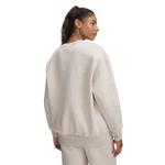 Women's Under Armour Icon Fleece Oversized Crewneck Sweatshirt - Thumbnail 2 of 2