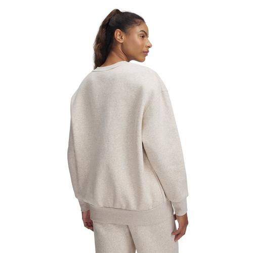 Women's Under Armour Icon Fleece Oversized Crewneck Sweatshirt - Primary Image