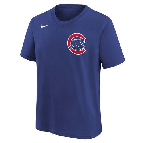 Nike Kids' Chicago Cubs Dansby Swanson #7 Home Name & Number T-Shirt - Primary Image
