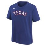 Nike Kids' Texas Rangers Marcus Semien #2 Home Name & Number T-Shirt - Thumbnail 2 of 2