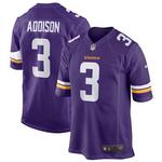 Nike Kids' Minnesota Vikings Jordan Addison #3 Draft Jersey - Thumbnail 1 of 2