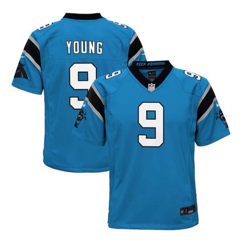 Nike Kids' Carolina Panthers Bryce Young #9 Game Jersey - Primary Image