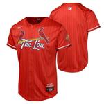 Nike Kids' St. Louis Cardinals City Connect The Lou Jersey - Thumbnail 1 of 3