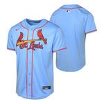 Nike Kids' St. Louis Cardinals Light Blue Alternate Jersey - Thumbnail 1 of 3