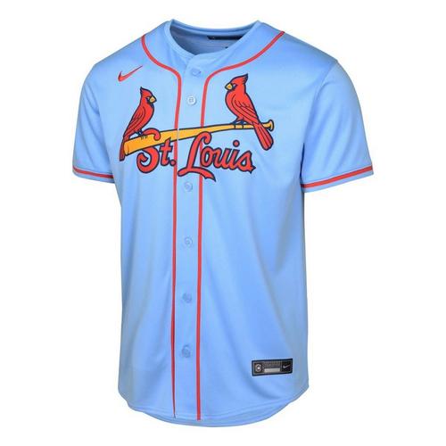 Nike Kids' St. Louis Cardinals Light Blue Alternate Jersey - Primary Image