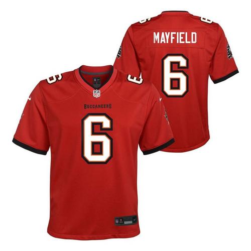 Nike Kids' Tampa Bay Buccaneers Baker Mayfield #6 Home Game Jersey - Primary Image