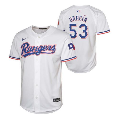 Nike Kids' Texas Rangers Adolis Garcia #53 Home Jersey | SCHEELS.com