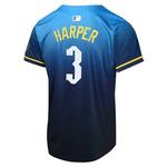 Nike Kids' Philadelphia Phillies Bryce Harper #3 City Connect Jersey - Thumbnail 2 of 3
