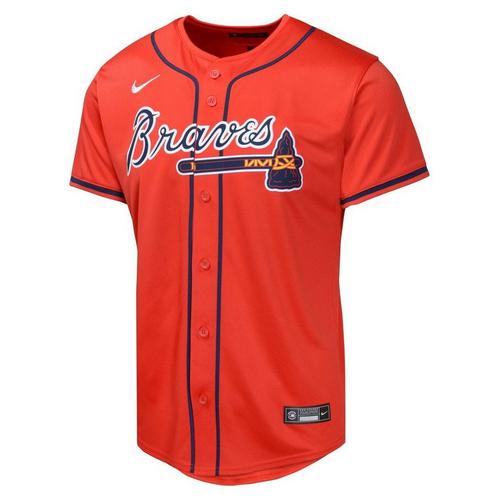 Nike Kids' Atlanta Braves Ronald Acuna Jr #13 Alternative Jersey