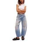 Women's Free People Good Luck Relaxed Fit Barrel Jeans - Thumbnail 2 of 3