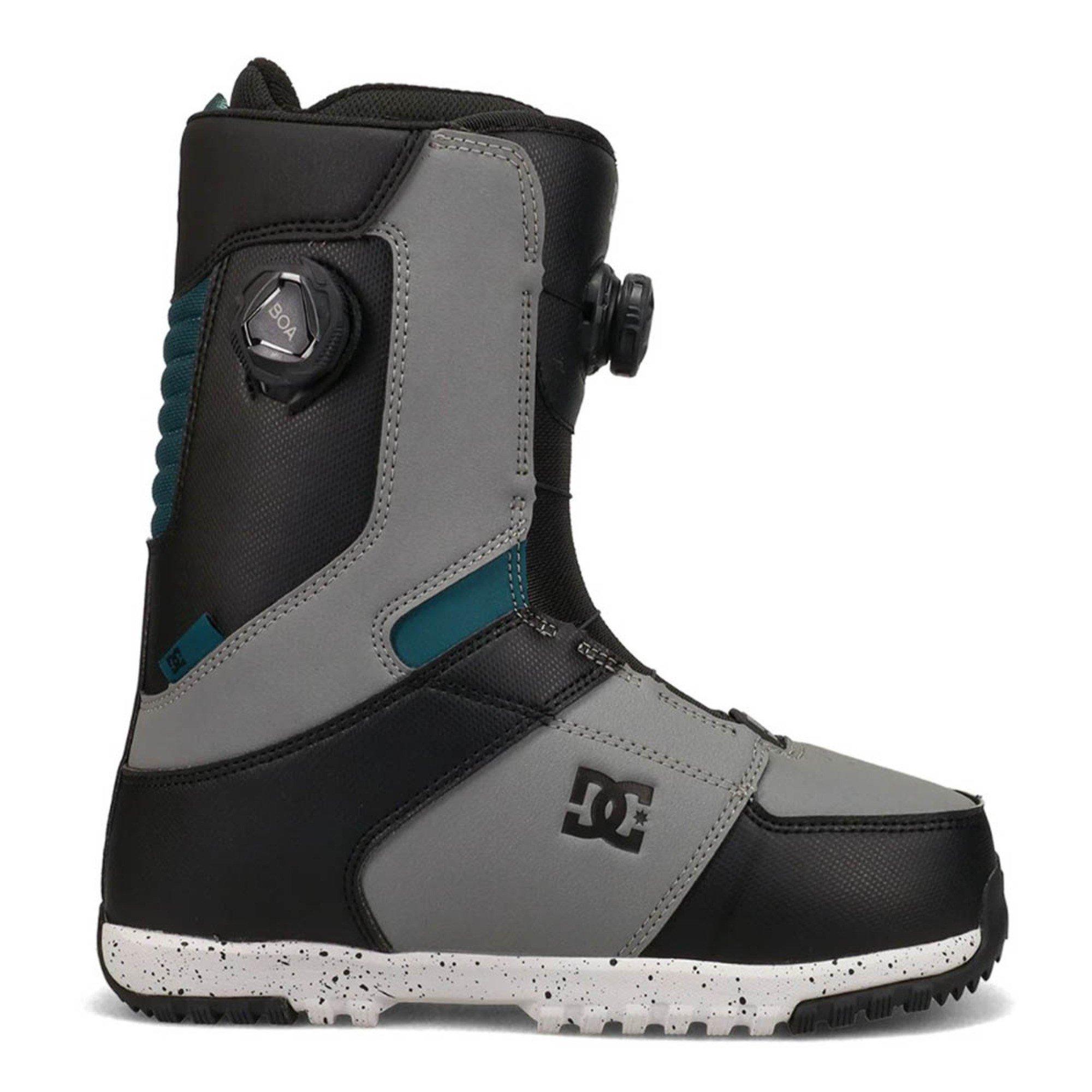 DC Men's Control Snowboard Boot - 2026 in Black / Grey / Teal - Size: 11