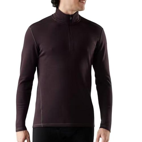 Men's Smartwool Classic Thermal Merino Long Sleeve 1/4 Zip Base Layer - Primary Image