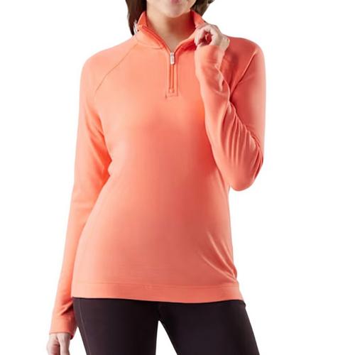Women's Smartwool Classic Thermal Merino Long Sleeve 1/4 Zip Base Layer - Primary Image