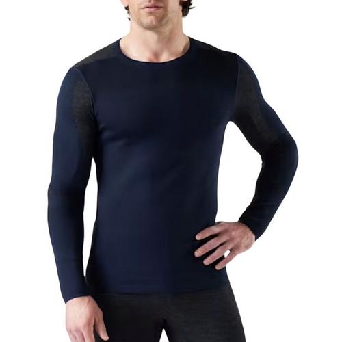 Men's Smartwool Intraknit Thermal Merino Colorblock Long Sleeve Base Layer - Primary Image