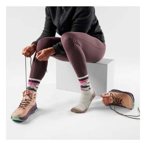 Women's Smartwool Mountain Moon Light Cushion Crew Hiking Socks - Primary Image